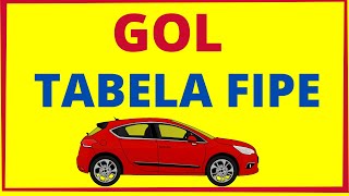 TABELA FIPE GOL [upl. by Rednave]