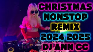 NEW CHRISTMAS🤶🎄SONGS DISCO PARTY MIX 2024 2025 DJ ANN CC x DJ ROWEL [upl. by Lluj]