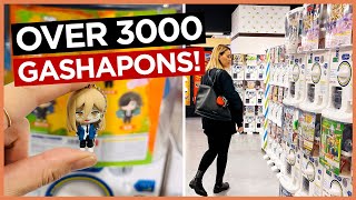 Over 3000 Gashapons at Gashapon Ikebukuro Main Store [upl. by Ardeth376]