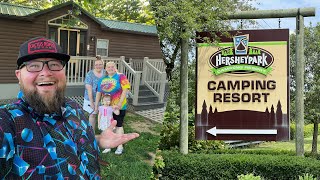 Hersheypark Camping Resort  Resort amp Cabin Tour  Revelry Chophouse Hershey Pennsylvania [upl. by Motch]