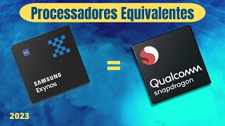 Qual Exynos Equivale a Qual Snapdragon Versão 2023 [upl. by Alpert]