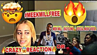 MEEK MILL  1942 FLOWS 🔥😱 OFFICIAL MUSIC VIDEO REACTION EXTREMELY CRAZY MUST WATCH [upl. by Gurango]