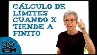 Cálculo de límites cuando x tiende a finito [upl. by Silecara]