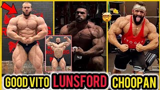 Derek Lunsford vs Hadi Choopan Under 4 Weeks Out  Good Vito HUGE  MORE [upl. by Xirtaeb662]