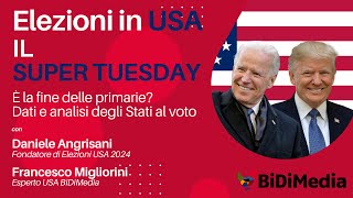 Elezioni USA il Super Tuesday [upl. by Nitnilc186]