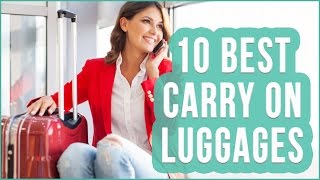 Best Carry On Luggage 2016 TOP 10 Carry On Luggages  TOPLIST [upl. by Brewer]