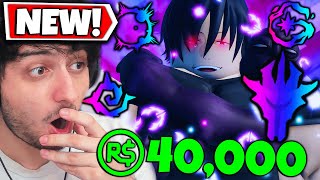 I Spent 40000 ROBUX getting 01 Toji in Anime Vanguards Roblox [upl. by Delilah952]