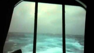 Carnival Pride Storm November 2011 Pt 1 [upl. by Lehar459]