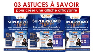 Comment créer une affiche Publicitaire professionnel sur Photoshop tuto pour debutants1 [upl. by Nagem688]