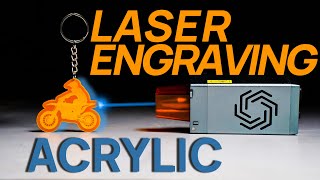 How To Laser Engrave Acrylic  Color and Clear Easy Guide [upl. by Adyahs631]