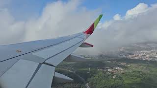 TAP Air Portugal A320200  Decolagem em Lisboa [upl. by Trstram]