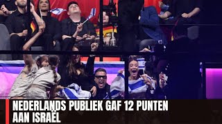 NEDERLANDS PUBLIEK GAF 12 PUNTEN AAN ISRAËL [upl. by Merdith]