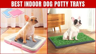 Best Dog Potty Trays Sanitary amp Easy to Clean  Cute Litter Box [upl. by Kampmann]