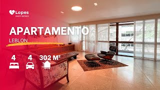 Apartamento à venda  Leblon  4 Quartos  4 Vagas [upl. by Akapol]