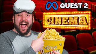 Watching Movies On The Quest 2 Is The ULTIMATE VR Home Theater [upl. by Eikcir]