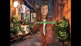 Noël interdit  Johnny Hallyday karaoké [upl. by Karney326]