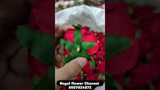 ROYAL FLOWER CHENNAI WHOLESALE PRICES RED ROSE 🌹 shortvideo flowershop trendingshorts reblooming [upl. by Vowel]