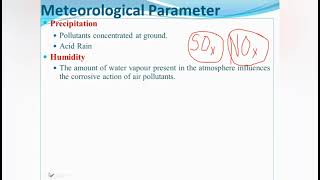 Meteorological Parameter  Secondary Meteorological Parameter [upl. by Glory]