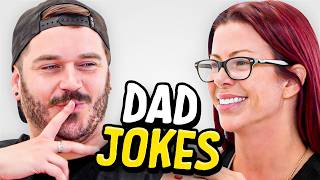 Dad Jokes  Dont laugh Challenge  Matt vs Alexis  Raise Your Spirits [upl. by Efi]