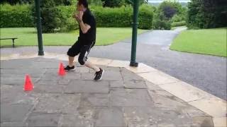 Boxing Footwork Drills With Pivots amp Combinations [upl. by Shivers]