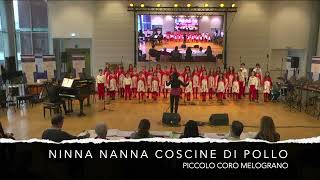 NINNA NANNA COSCINE DI POLLO  Piccolo Coro Melograno  Arr L Bartoli [upl. by Ennayllek]