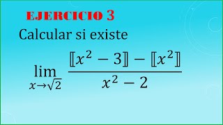 LÍMITE CON MÁXIMO ENTERO Ejercicio3 [upl. by Jona542]