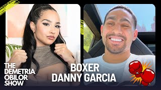 Boxer Danny Garcia talks Erislandy Lara pressure if anyone can beat Tank his fave movies  more [upl. by Serilda]