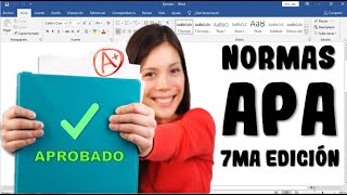 Cómo usar las Normas APA en WORD 7ma Edición 2024  NORMAS APA ULTIMA EDICION [upl. by Idell]