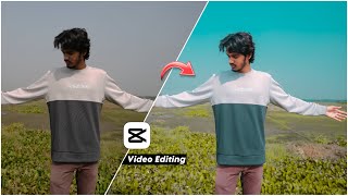 New Capcut Cinematic Colorgrading Tutorial  Capcut Video Editing [upl. by Jehu]