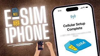 How to install an eSIM on iPhone iOS 18 2 Methods [upl. by Germaun179]