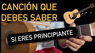 Canción MUY FACIL en guitarra que debes saber  SIN CEJILLA [upl. by Aineles]