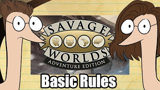 Savage Worlds Basic Rules  Tabletop Worms Explain [upl. by Norbie]