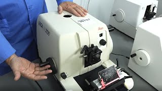 Manual amp Motorized Microtome Features Explained by Microtome Technician [upl. by Akemej]