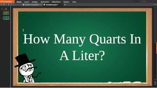 ✅ How Many Quarts In A Liter [upl. by Aerdnac]