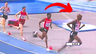 Mo Farah Drops 220 LAST KM In 3000m Race MINDBLOWING [upl. by Odlauso]