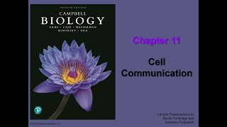 General Biology College  Chapter 11  Cell Communication [upl. by Dusa203]