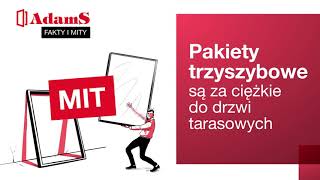 Pakiety trzyszybowe są za ciężkie do drzwi tarasowych – MIT [upl. by Nosro]