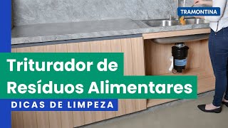 Saiba como Limpar o Triturador de Resíduos Alimentares  Tramontina [upl. by Llednahc]