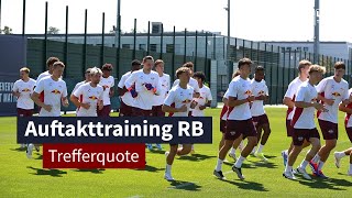 Trainingsauftakt für die Roten Bullen I LZ TV Trefferquote [upl. by Absa]