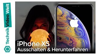 iPhone XS ausschalten und herunterfahren [upl. by Johanan]