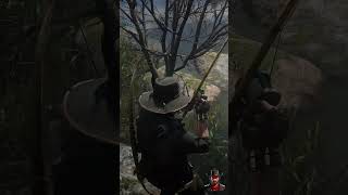 Ensnaring the Legendary Perch in its aquatic domain reddeadredmption2 westerngaming CowBoy [upl. by Kee374]