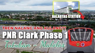 PNR Clark Phase 1 Tutuban  Malolos  NSCR Project Phase 1 [upl. by Aniroz796]