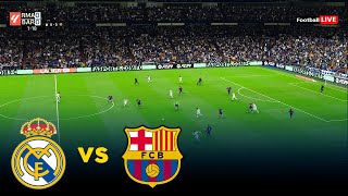 Real Madrid vs Barcelona  El Classico 2425 LaLiga  Full Match All Goals  Realistic PES Gameplay [upl. by Gaby]