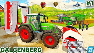 FS22 Timelapse GALGENBERG MAP Ep 1  Farming Simulator 22 [upl. by Htebaile265]