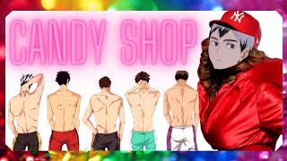 Captains take Kita to the Candy Shop  AranKita Lyric Prank Confession  Haikyuu texts [upl. by Golda]