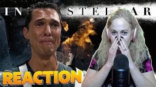 INTERSTELLAR 2014  Movie Reaction and Review  First Time Watching [upl. by Ahsiyt]