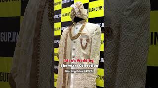 Elegant Sherwani Collection for a Stunning Wedding Look shorts viralvideo youtubeshorts [upl. by Anhaj393]