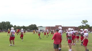 Katy Tigers adjusting to younger group smallest senior class coach has seen in years [upl. by Elladine]