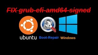 How Fix grubefiamd64Signed Failed Installation Ubuntu OS [upl. by Nnagrom]