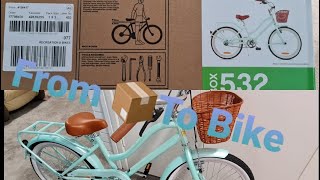 fromBoxToBike Unboxing  How to Assemble a bike from a boxkmart [upl. by Athelstan]